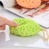 Body Bath Sponge,3 Pack Natural Fiber Soft Body Bath Sponge Honeycomb Texture Gentle Soothing Exfoliating Cleansing Body Shower Loofahs for Adults Kids Daily Care Bathroom Supplies