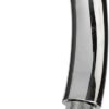 Croydex Bar Mixer Shower Set with 1500mm Flexi-Tube Hose, One Function Shower Head, Riser Rail, Easy Installation, Suitable for Round Taps, Chrome Plated