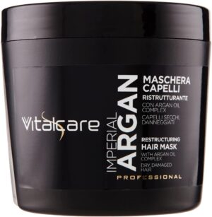 Vitalcare | Imperial Argan - Restructuring Hair Mask for Dry and Damaged Hair, with Argan Oil Complex, Restructuring Hair Mask, 500 ml
