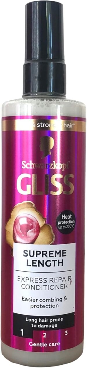 Schwarzkopf Gliss Kur Express Repair Dry Hair Conditioner Supreme Lenght