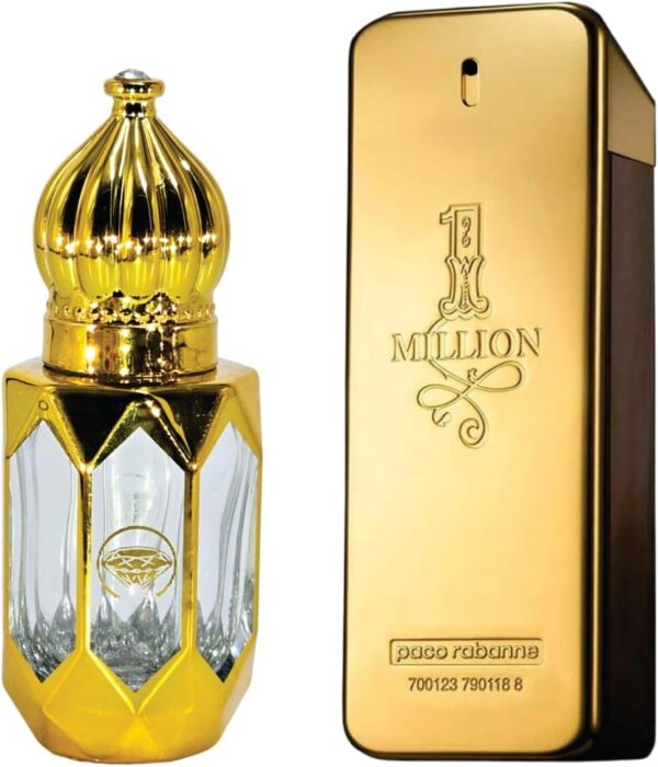 61pMJO0ZlbL._AC_SL1264_.jpg Sapphire's Choice - Million Perfume Oil for Men 8ml | Grapefruit, Spicy and Woody Fragrance | Made in UK