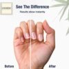 Onsen Secret Nail Care Kit - Japanese Nail Buffer and Shine Kit - Strengthening & Shining - Spa-Quality Manicure - Organic Ingredients - Long-Lasting Shine - Easy & Safe - w/Cuticle Care Serum - 1pk