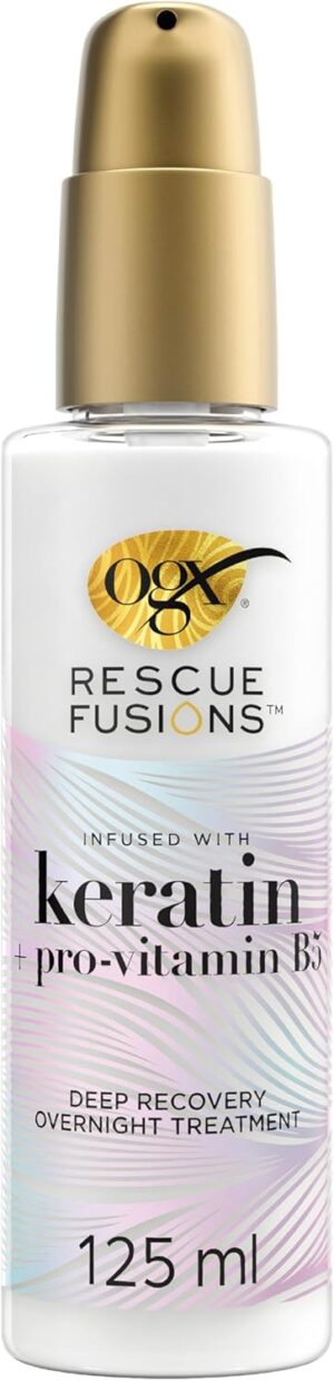 OGX Rescue Fusions Deep Recovery Overnight Treatment, 125 ml