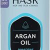 HASK Argan Oil 5-in-1 Leave In Conditioner Spray, repairing for all hair types, colour safe, gluten free, sulfate free, paraben free - 1 175ml Bottle