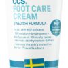 CCS Professional Foot Care Cream 175 ml - Moisturise and Protect Dry and Callused Feet, Contains 10% Urea and Eucalyptus Oil, Clinically Tested, Suitable for Diabetics