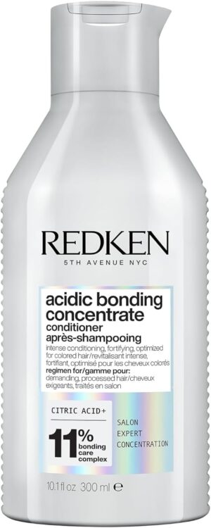 REDKEN Acidic Bonding Concentrate Conditioner, Strengthens Bonds, Intensely Conditions & Protects, For Dry, Damaged & Coloured Hair