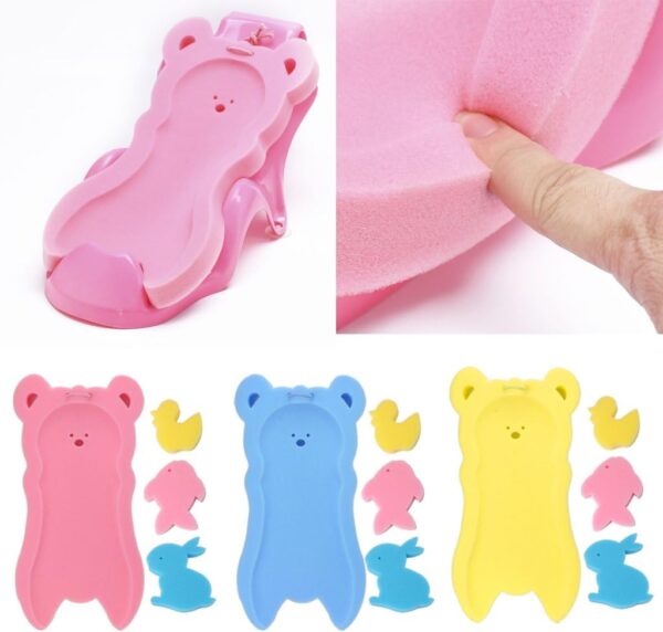 UNFAIR sponge cushion Anti-skid For newborns, bath pillow for bath Baby Care Baby Shower