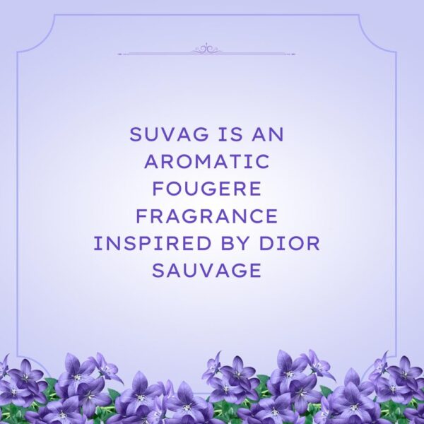 Suvag Perfume Oil - Inspired Alternative Sweet Fruity Aromatic Fragrance Aftershave For Men & women (6ML Roll on Bottle)