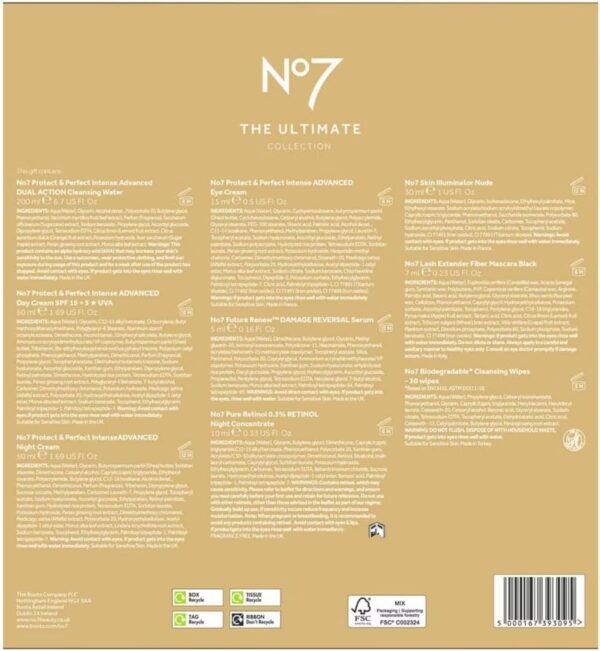 No7 The Ultimate Skincare Collection Gift Set Christmas 2021