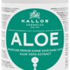 Kallos KJMN Aloe Vera Moisture Repair Shine Hair Mask for dry and damaged hair with aloe vera extract 1000 ml - 33,81 Fl Oz