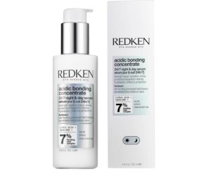 Redken Acidic Bonding Concentrate 24/7 Night and Day Hair Serum, Repairs & Strengthens, Bond Repair For Damaged Hair 100ml