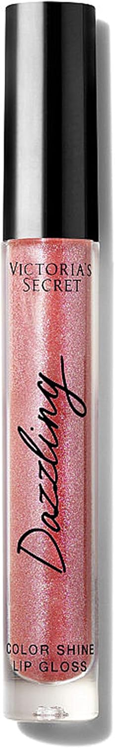 Victoria Secret New! Color Shine Lip Gloss DAZZLING (Sheer Hibiscus With Iridescent Shimmer) 3.1g