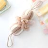 61uDITftM5L._AC_SL1500_.jpg JYJLLM 2Pcs Bath Shower Loofah Sponge,Long Stretch Back Sponge Exfoliating Back Scrubber for Shower for Women and Men,Bath sponges for Adults,Shower Scrubber(Pink and Khaki)