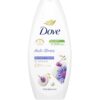 Dove Shower Gel Anti-Stress Shower Bath with Triple Moisturising Serum for Stressed and Dry Skin 250 ml Pack of 1