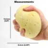 Extra Large Luxury Bath Sponge, Soft Shower Bathing Gentle Exfoliating Body Scrub, Great for Skin Care (1 Luxury Sponge)