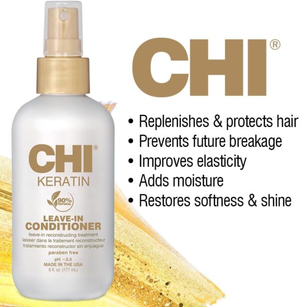 Maintain. Repair. Protect. by CHI Keratin Leave-in Conditioner 177ml