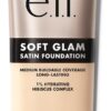 e.l.f. Soft Glam Foundation, Medium Coverage, Long-Lasting & Buildable Foundation For A Smooth, Satin Finish, Vegan & Cruelty-Free, 10 Fair Cool