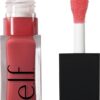 e.l.f. Glow Reviver Lip Oil, Nourishing Tinted Lip Oil For A High-Shine Finish, Infused With apricot oil, Vegan & Cruelty-Free, Rose Envy