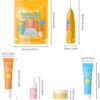 Korean Skincare Set , Kids Skincare for Kids, Skincare Gift Set for Women Travel Use - Face Cleanser, Serum, Moisturizer and Face Sunscreen Spf 50