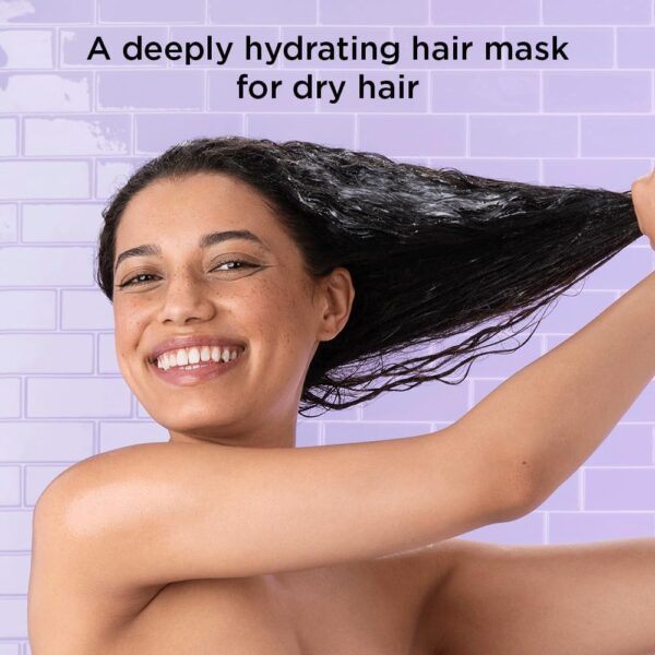 Noughty 97% Natural To The Rescue Treatment Mask Hydrating Formula for Dry Frizzy and Damaged Hair with Sweet Almond and Black Oat Sulphate Free Vegan Haircare 300ml
