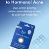 Rael Pimple Patches, Miracle Retinol Spot Cover - Korean Skincare, Hydrocolloid, Acne Spot Treatment Patch, Face Stickers, PM Advanced Treatment, Vegan & Cruelty Free (72 count)