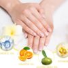Nail Cuticle Oil 15ml with Organic Vitamin E & B, Cuticle Oil for Nails, Jojoba Nail Cuticle Oil,Nail Oil Soothe Moisturize with Dropper Design for Dry Rough Nail Care Repair (Orange)