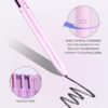 Beauty Searcher 4-in-1 Makeup Pen, Eye Liner, Brow Liner, Lip Liner, & Highlighter Pen, Waterproof All in One Makeup Pen Eye Long-Lasting 4 Color Multi-function Makeup Beauty Pencil