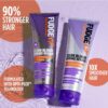 Fudge Professional Clean Blonde Damage Rewind Shampoo, Intense Purple Toning for Blonde hair, Bond Repair Technology, Sulfate Free, 250 ml