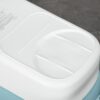 HOMCOM Foldable Bathtub Kids Bath Tub with Lid Large Freestanding Bathtubs Home Sauna for Toddler Children Teenage 1-12 Years