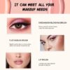 Ammiy Makeup Brushes Sets Professional 18 Pcs Make up Brushes Premium Synthetic Foundation Brushes Blending Face Powder Blush Eyeshadow Eyeliner Make Up Brush Kit with PU Leather Bag