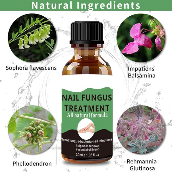 Nail Fungus Treatment For Toenail - Extra Strong Fungal Nail Treatment - Anti fungus Nail Repair and Strengthen, Fix & Renew Damaged, Broken Nails （2PC）