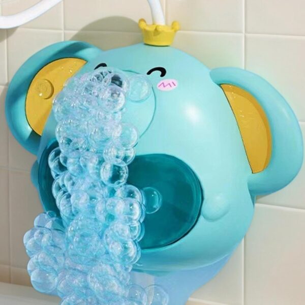 Elephant Shower Toy, Bath Bubble Toy, Water Pump Toy, Bathtub Sprayer Toys, Trunk Spout Rinser Bathtub Sprayer, Fun Bubble Maker For Travel Bathtubs And Baby Bath Time