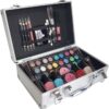 BCT-Kosmetik 52 Piece Vanity Case Make Up Set Storage Box Beauty Cosmetic Gift Travel Make Up Carry Box Christmas