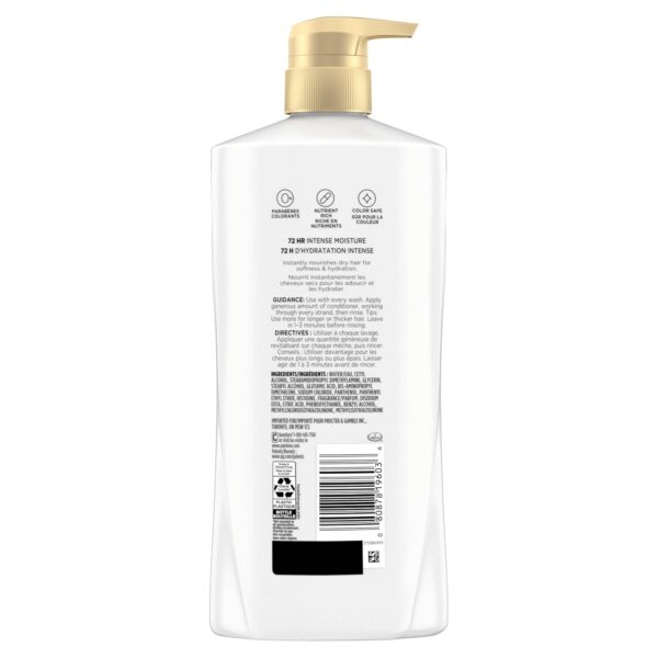 Pantene Shampoo & Conditioner Set, Daily Moisture Renewal with Pro-V Nutrients for Dry, Color-Treated Hair, Long-Lasting Hydration & Nourishment, 27.7 Fl Oz Each, 2-Pack + Miracle Rescue Shot (0.5 Oz)