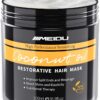 Hair Mask for Dry Damaged Hair, Keratin Hair, Deep Conditioning Hydrating for Coloured Hair, Coconut Oil Hair mask for Women with Curly Hair 500ML