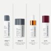 Dermalogica Expertise on the Go Gift Set, Travel-Size Daily Cleanser 50ml, Daily Microfoliant 13g, BioLumin-C Serum 15ml, Retinol Serum 15ml, Skincare Set, Pack of 4 + Travel Bag