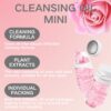 Cleansing Oil Mini Skincare,Makeup Remover Cleansing Oil,20pcs Portable Makeup Face Cleanser,Soothing Gentle Make Up RemoverOil Facial Cleanser For Travel,Disposable Natural Make up Remover