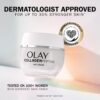 Olay Collagen Peptide Face Moisturiser Day Cream SPF 30, Skincare with Niacinamide 99% Purity and Antioxidant Vitamin E Advanced Anti Aging Skin Care: Strengthens, Restores, Hydrates, 50ml