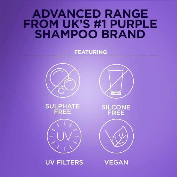 PROVOKE Touch of Silver Advanced Brighten and Repair Shampoo and Conditioner 200 ml Removes Brassy Yellow Tones Instantly Deep Repair Nourish and Restore Duo Pack