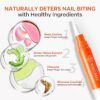 Modelones Stop Nail Biting Pen, Nail Biting Prevention, Thumb Sucking Deterrent, Nail Biting Treatment for Kids & Adults, Natural Nail Care Pen to Help Stop Nail Biting Habit, Safe Solution for Biters