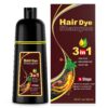71-rDfccxTL._SL1500_.jpg Ivnil Dark Brown Hair Dye Shampoo 3 in 1 for Women/Men Hair Color for Grey Coverage Seimi Permanent Instant Champu Para Canas Mujer for Men - Herbal Natural Dye Cover Gray