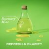 OGX Extra Strength Refreshing Scalp + Rosemary Mint, Refreshing to Help Remove Scalp Buildup, Minty Leave-In Dry for Shiny Hair, 4 fl. Oz