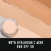 Max Factor Miracle Touch Foundation, New and Improved Formula, SPF 30 and Hyaluronic Acid, 45 Warm Almond, 1 Count (Pack of 1)