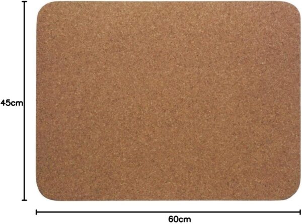 Luxury Large Thick Cork Shower Bath Sauna Mat 600x450x15mm