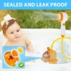 Gatphy Baby Bath Shower Head Baby Bath Toys, Submarine Shaped toddler bath shower head with Suction Cup Battery Operated Baby Watering Bath Toy for Kid Toddlers Girls Boys 1 2 3 4 5 Year Olds