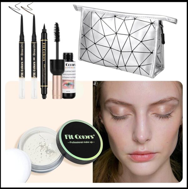 Leogony All in One Makeup Kit for Teenage Girls, Make Up Starter Sets for Teens, Woman Portable Travel Make Up Set