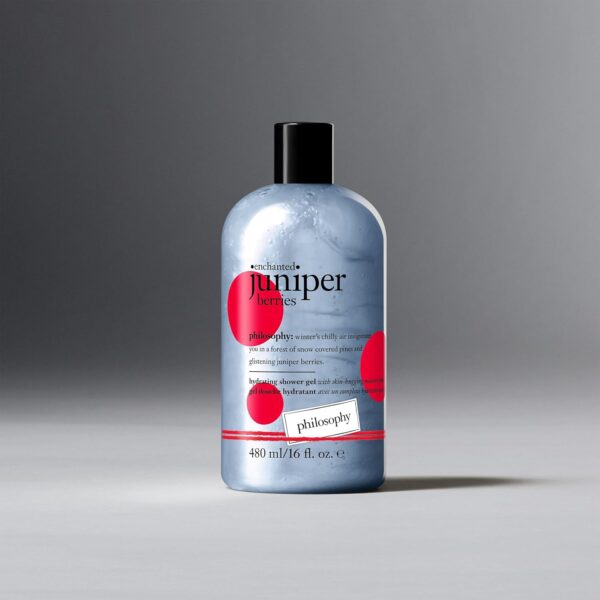 philosophy Enchanted Juniper Berries Hydrating Shower Gel | 480ml | Bubble Bath | Body wash