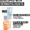 Neutrogena Clear and Defend Moisturiser (50ml), Oil-Free Face Moisturiser for Spot-Prone Skin, with Purifying 0.5% Salicylic Acid to Help Prevent Breakouts for Smoother, Softer & Clearer Skin
