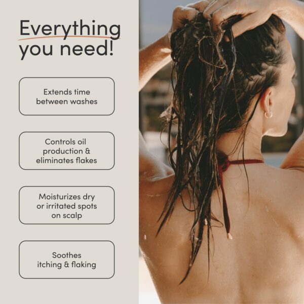 711jryFurUL._SL1500_.jpg Jupiter Exfoliator Brush, for Removing Dandruff & Build-Up, Detangling Scrubber, for Wet or Dry Hair, Supports Circulation & Growth, for All Hair Types, Black