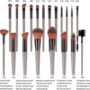 LHLXZQ Makeup Brush Set, 33 Pcs Makeup Tool Set with Makeup Sponge, Powder Puffs, Brush Cleaner, Professional Face Makeup Brushes for Foundation Powder Concealers Eyeshadow Blush, etc